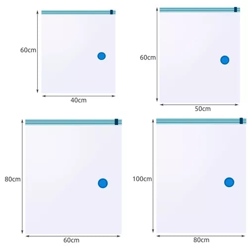 The remaining – Vacuum bags—various sizes—10 pcs. 23538 - Carlat