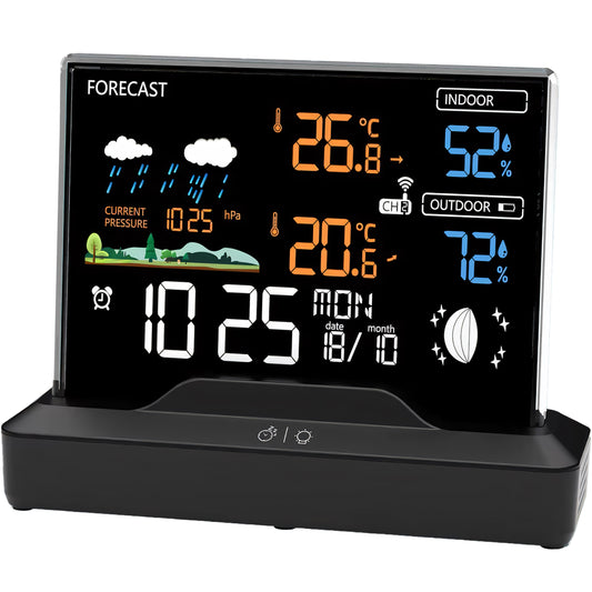 The remaining – Wireless Weather Station: Hygrometer, Thermometer, Barometer + Sensor - Carlat