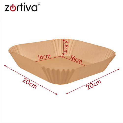 The remaining – Zortiva 20 cm Paper Liners for Fryers, 300-Count - Carlat