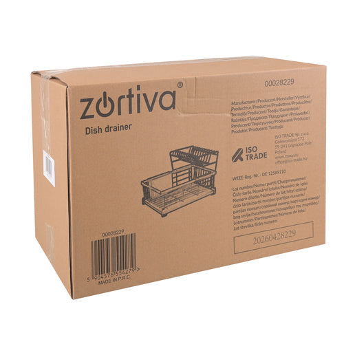 The remaining – Zortiva Two-Tier Dish Rack - Carlat