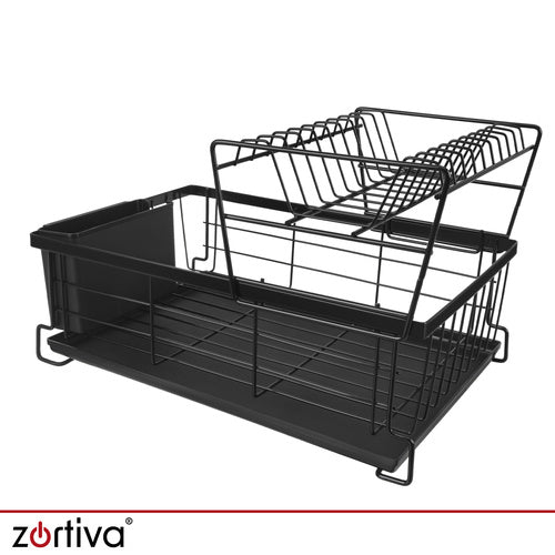 The remaining – Zortiva Two-Tier Dish Rack - Carlat