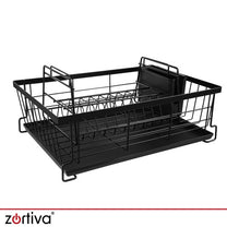 The remaining – Zortiva Two-Tier Dish Rack - Carlat