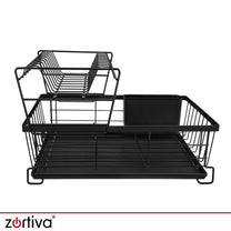 The remaining – Zortiva Two-Tier Dish Rack - Carlat