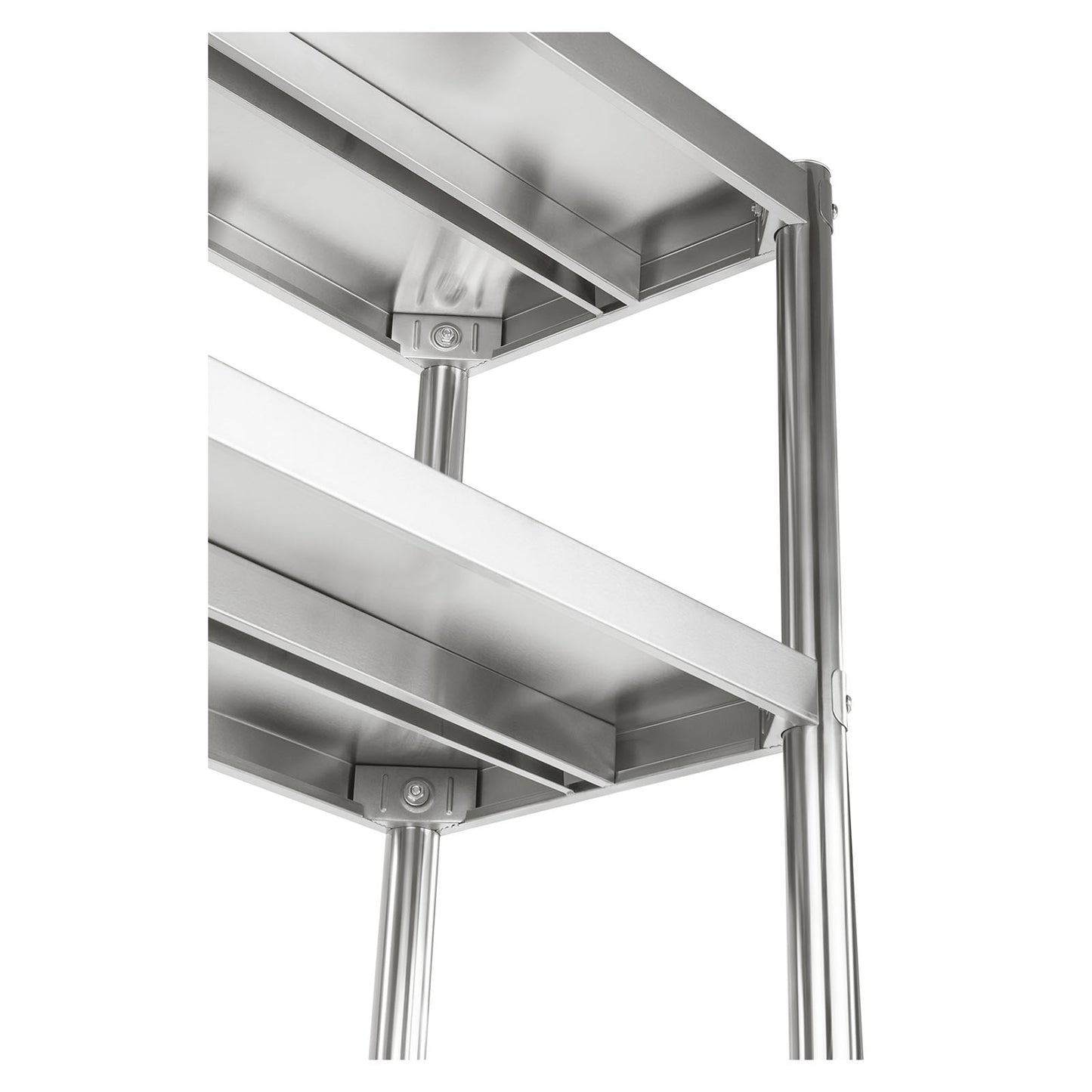 The stainless steel gastronomy rack 120x48.5x155cm - Carlat