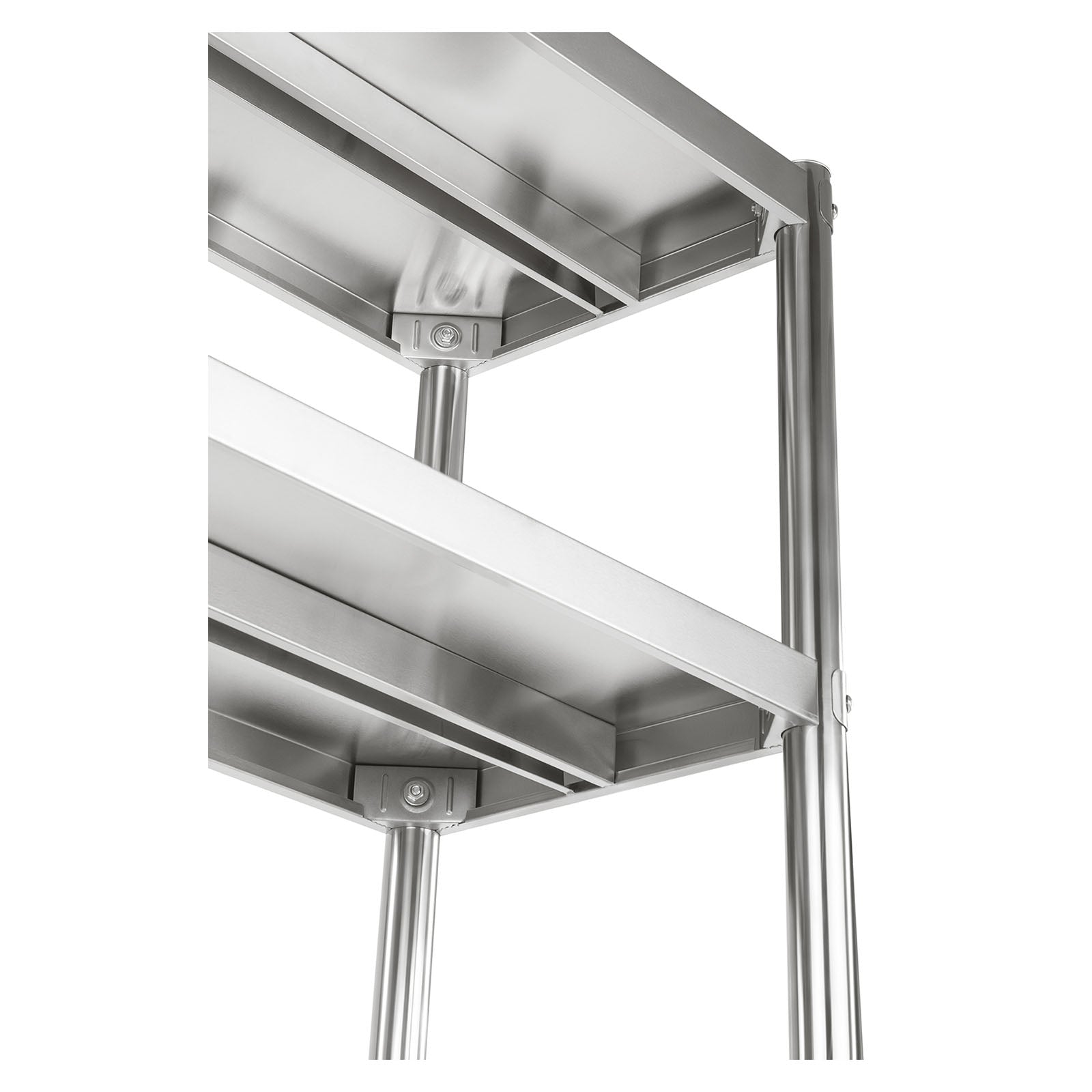 The stainless steel gastronomy rack 120x48.5x155cm - Carlat