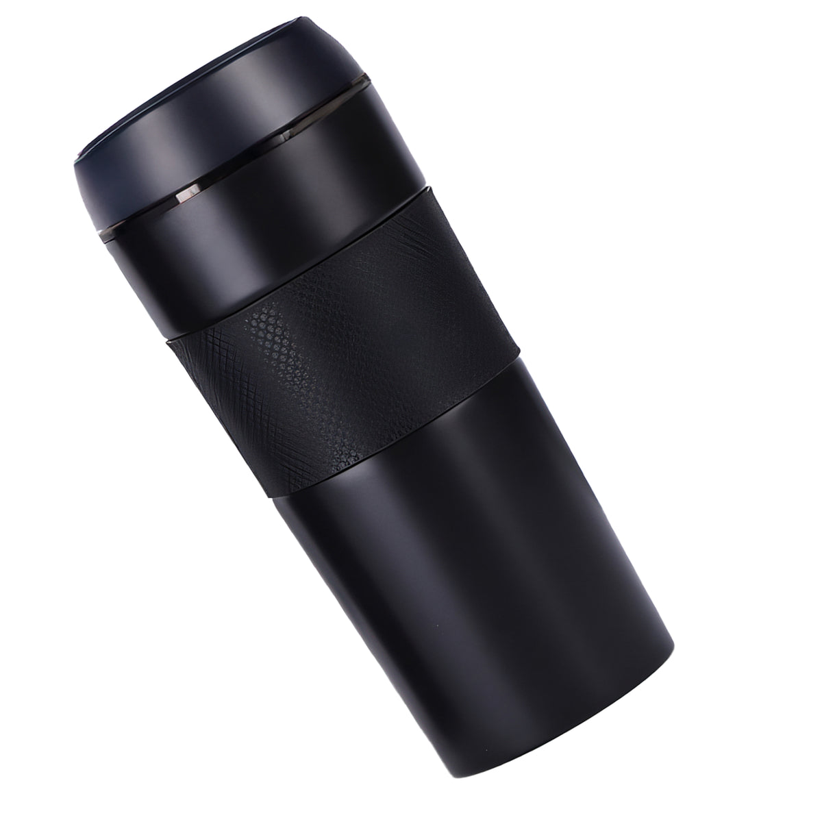 Thermal mug, keeps drinks hot for up to 24 hours, leak-proof, 400 ml, for tea and coffee - Carlat