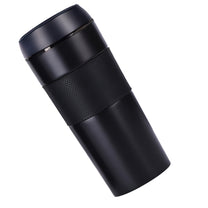 Thermal mug, keeps drinks hot for up to 24 hours, leak-proof, 400 ml, for tea and coffee - Carlat