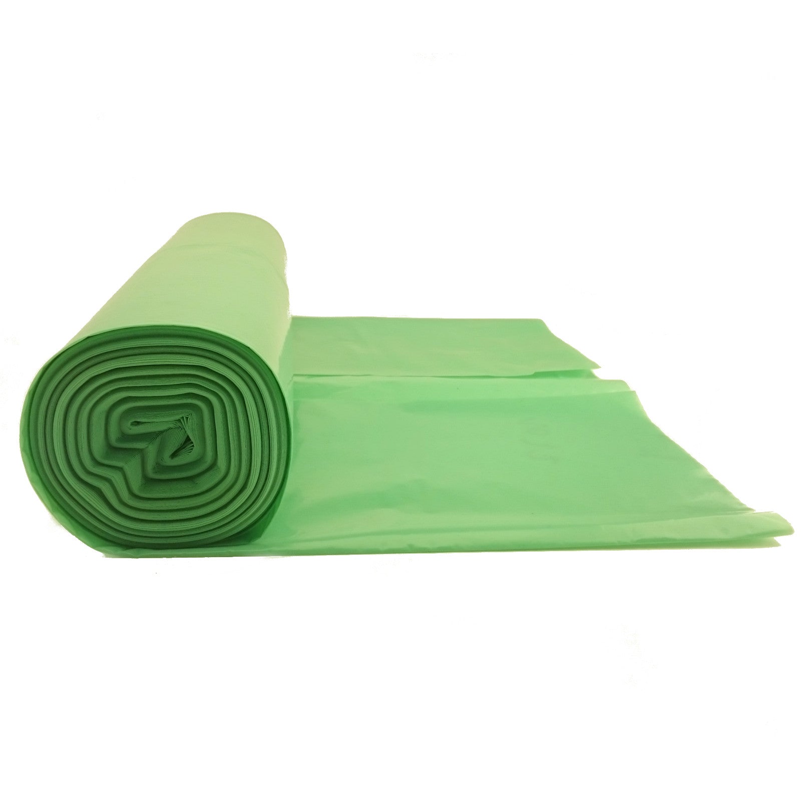Thick garbage bags, 80 microns. durable roll 5 pcs. - Carlat
