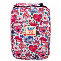 Three-Compartment Pencil Case, Coloring Book with Flowers, Pencil Sharpener, Eraser, 72 Crayons - Carlat