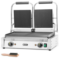 Toasters & Grills – Contact double grooved contact grill 3600W - Carlat
