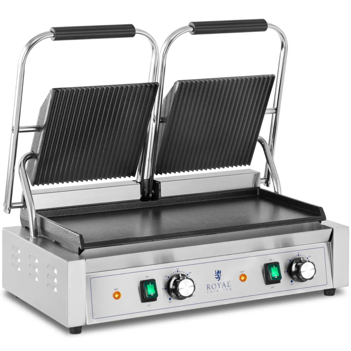 Toasters & Grills – Double contact grill with smooth and - Carlat