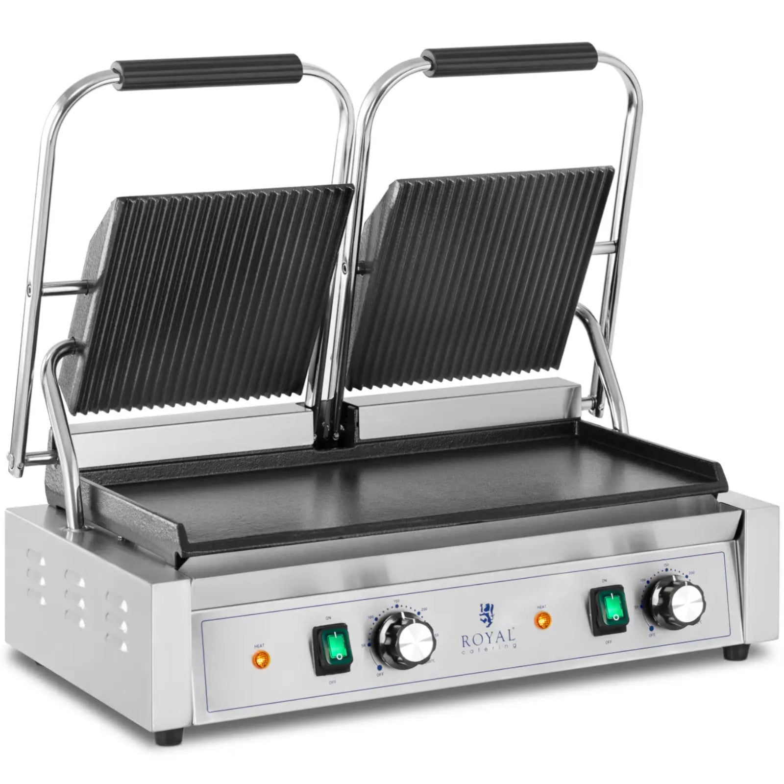 Toasters & Grills – Double contact grill with smooth and - Carlat