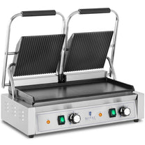 Toasters & Grills – Double contact grill with smooth and - Carlat