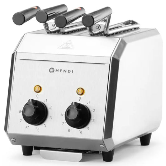 Toasters & Grills – Double sandwich toaster with timer 1200W - Carlat