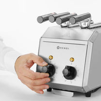 Toasters & Grills – Double sandwich toaster with timer 1200W - Carlat