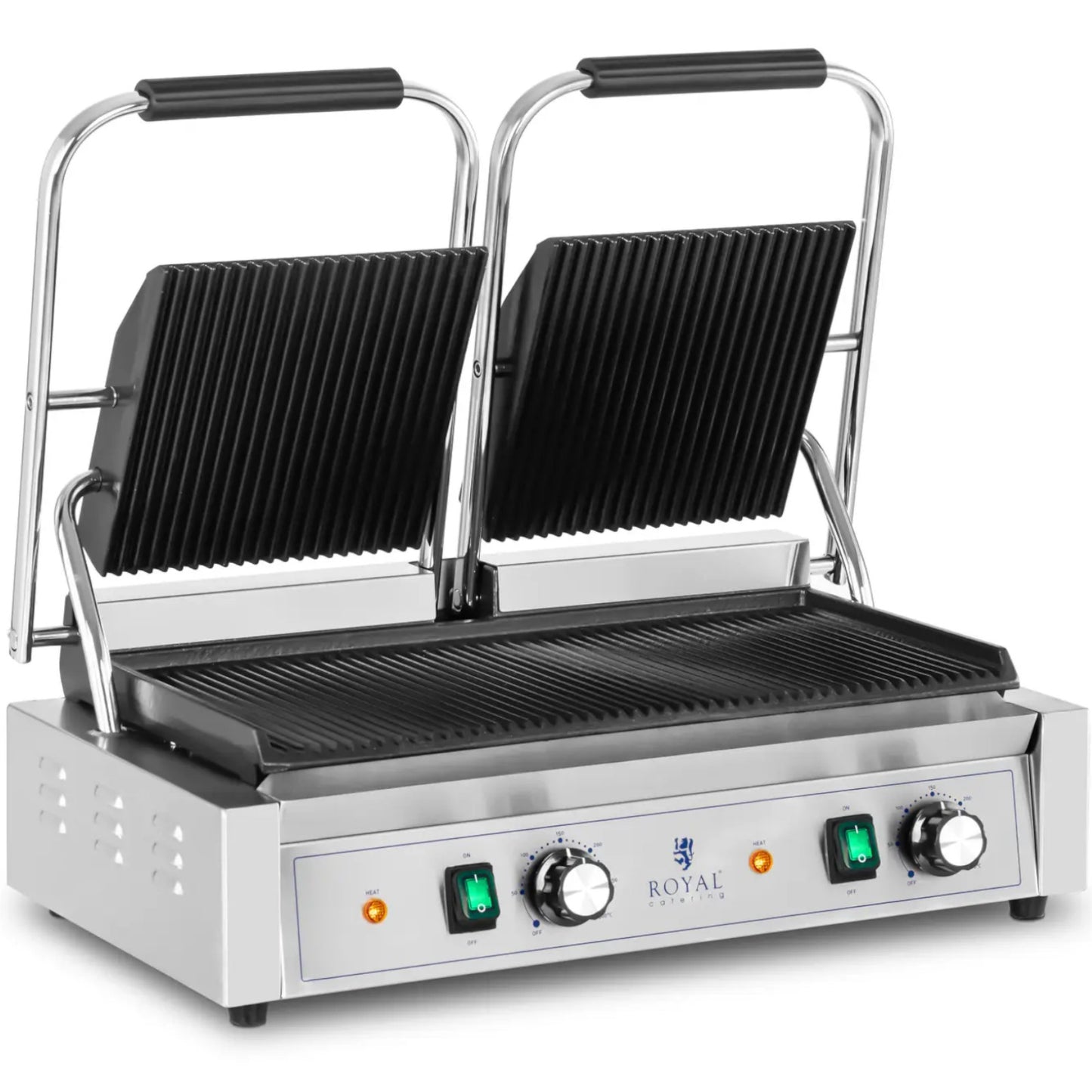 Toasters & Grills – Double-sided, grooved contact grill 3600 W - Carlat