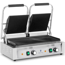 Toasters & Grills – Double-sided, grooved contact grill 3600 W - Carlat