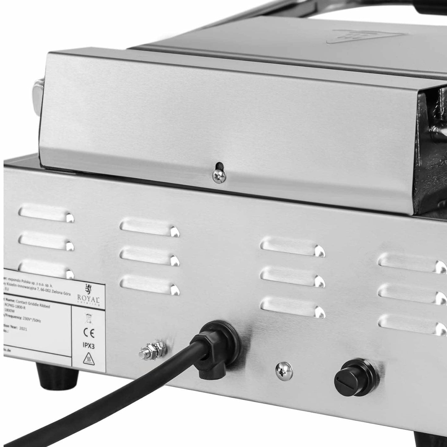 Toasters & Grills – Electric contact grill, smooth and grooved - Carlat