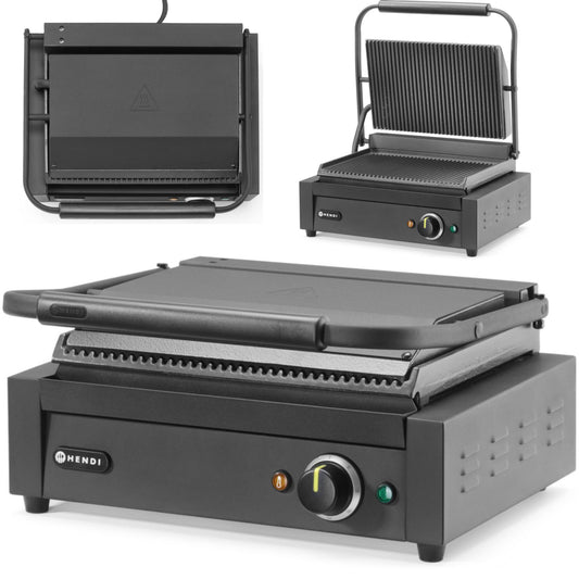 Toasters & Grills – Electric contact grill with grooved plate - Carlat