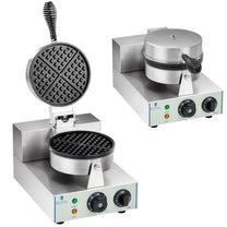 Toasters & Grills – Gofrownica okrągła pojedyncza TEFLON gofr o - Carlat