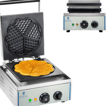 Toasters & Grills – Gofrownica pokryta teflonem do gofrów okrągłych - Carlat