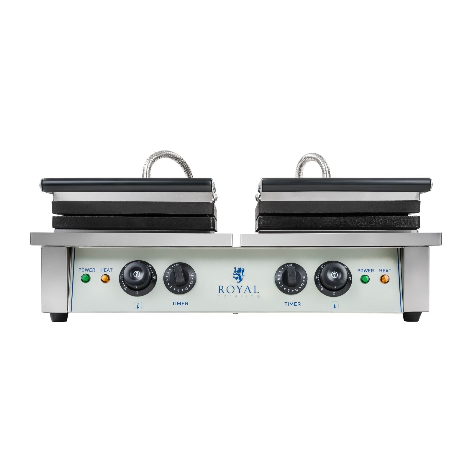 Toasters & Grills – Gofrownica prostokątna podwójna na 4 gofry - Carlat