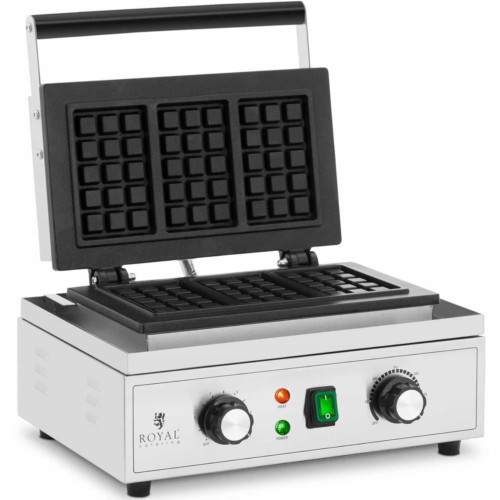Toasters & Grills – Rectangular waffle maker for 3 Belgian - Carlat