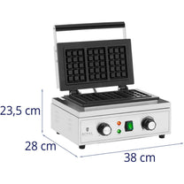 Toasters & Grills – Rectangular waffle maker for 3 Belgian - Carlat
