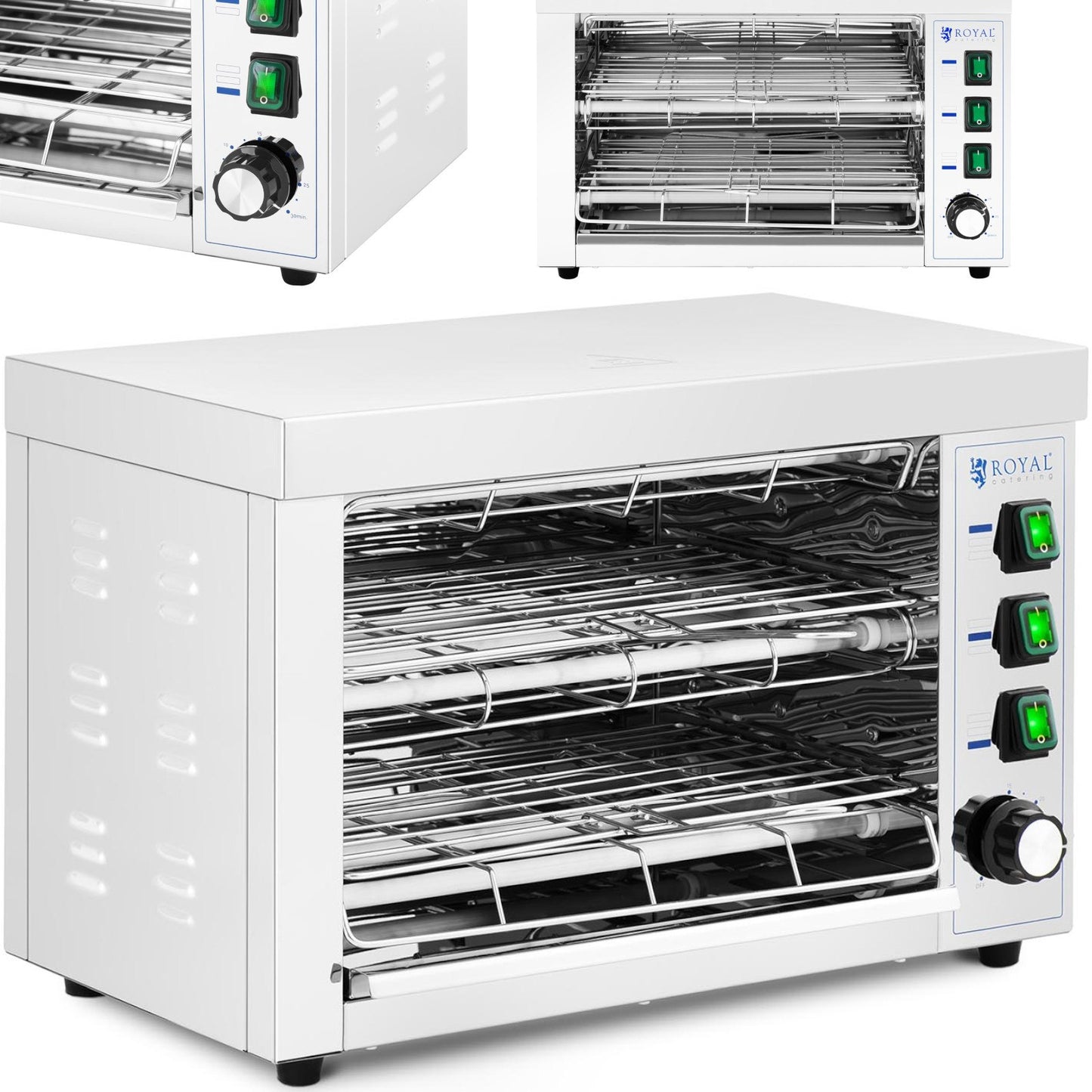 Toasters & Grills – Salamander toaster for casseroles 50-300C 3250 - Carlat