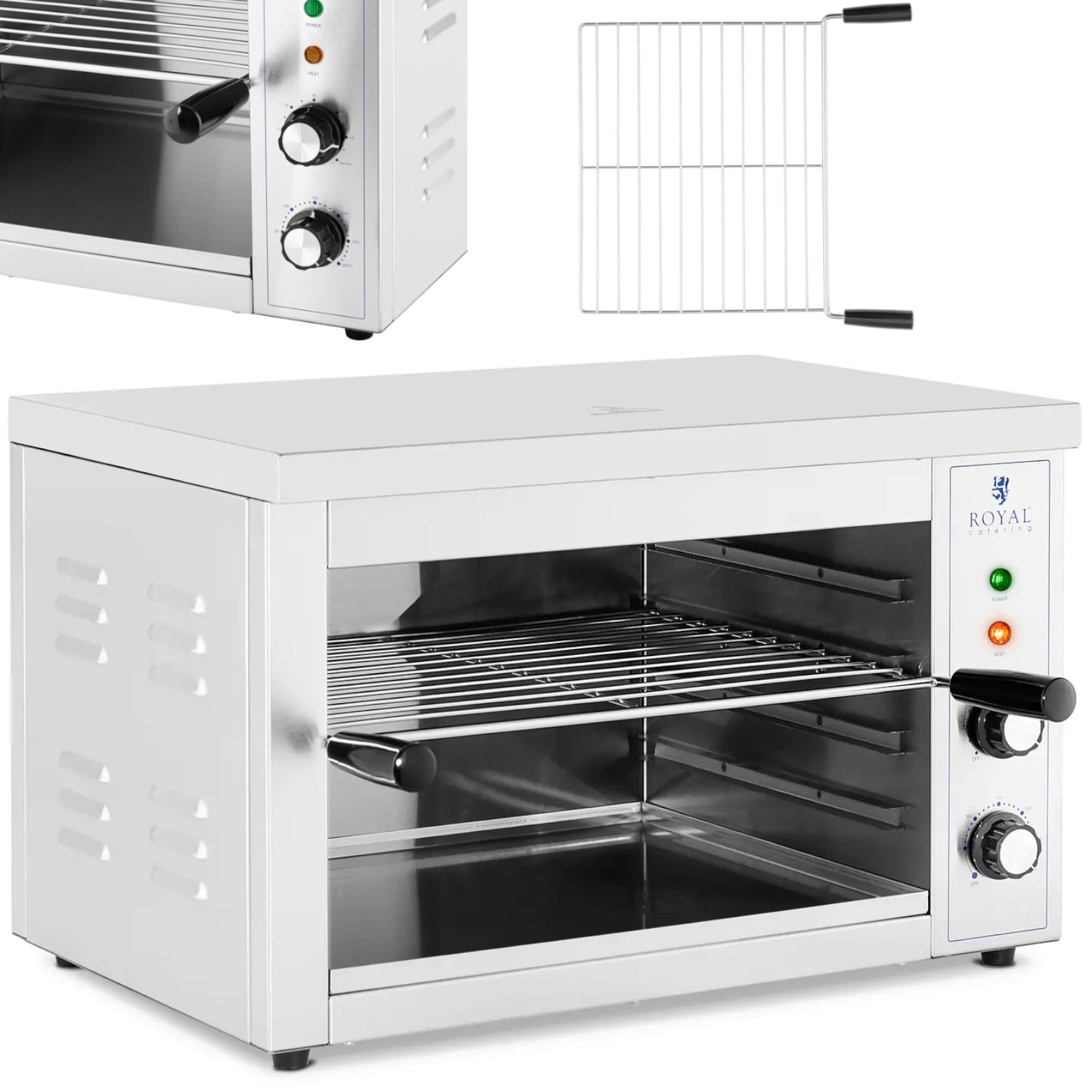 Toasters & Grills – Salamander toaster for toast casseroles 50-300 - Carlat