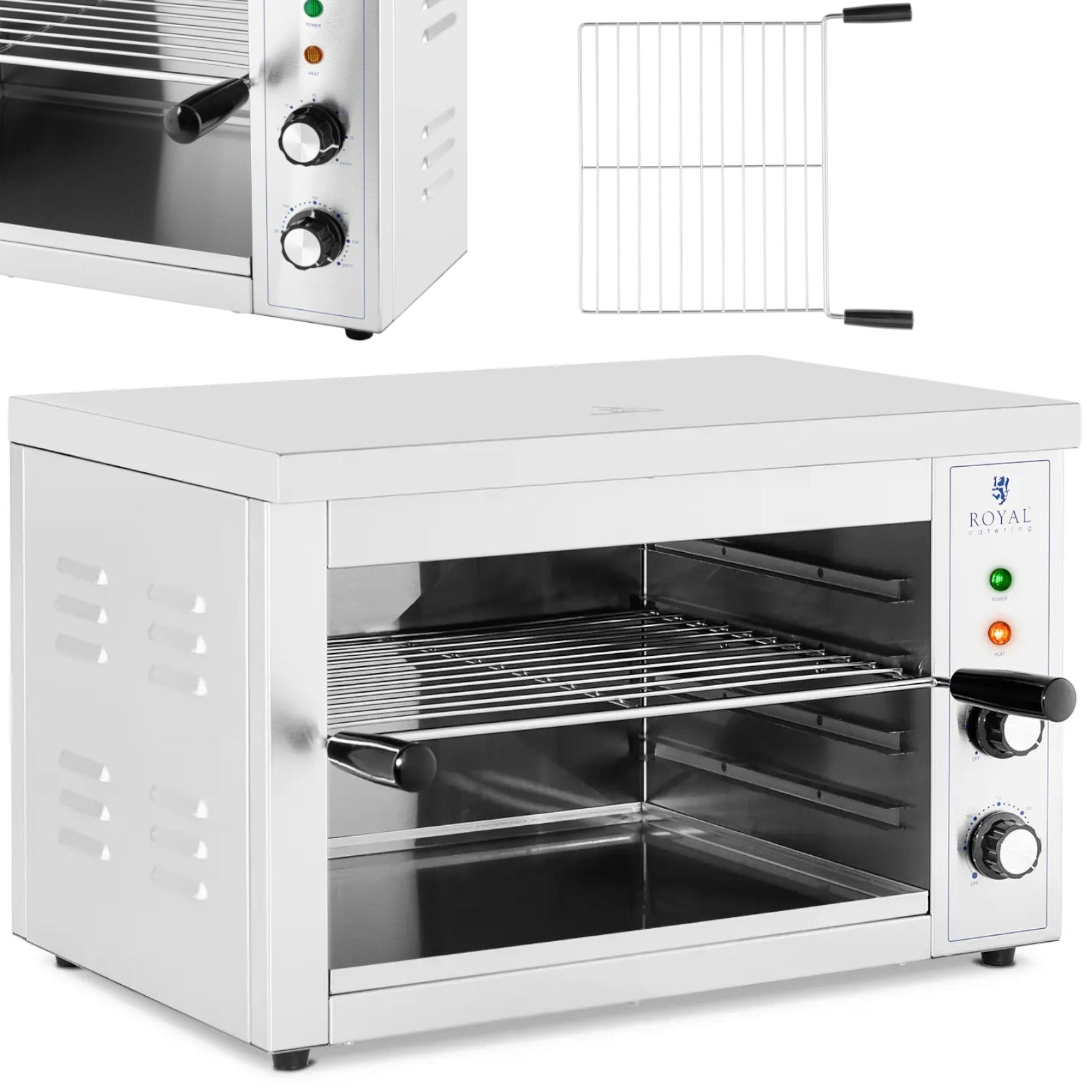 Toasters & Grills – Salamander toaster for toast casseroles 50-300 - Carlat