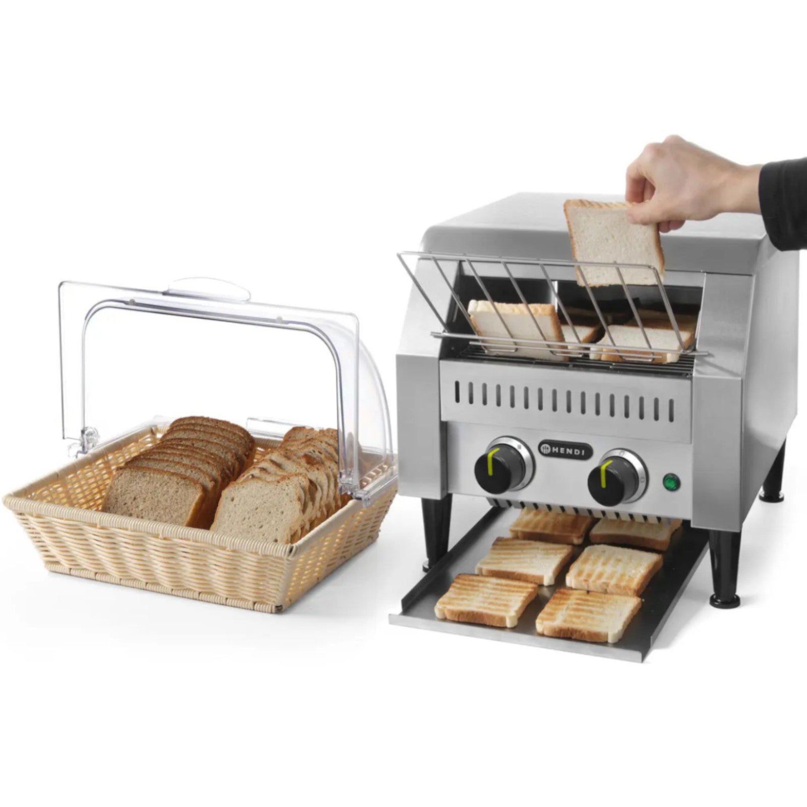 Toasters & Grills – Toster opiekacz przelotowy 2240W - Hendi - Carlat
