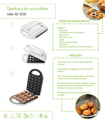 ADLER Toasters and Toast – AD 3039 Nut Roaster (24 pieces) XL – image 15