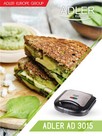 ADLER Toasters and Toast Makers – AD 3015 Sandwich Toaster – image 8