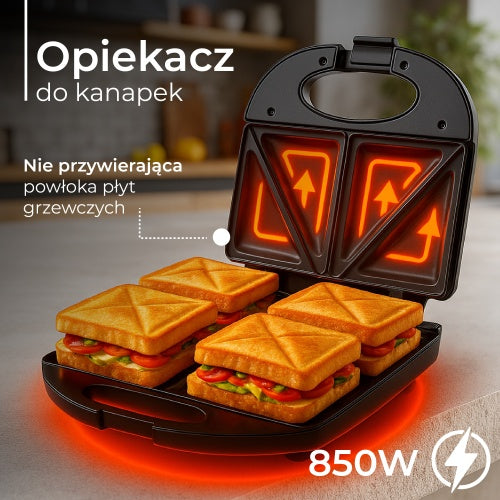 ADLER Toasters and Toast Makers – AD 3015 Sandwich Toaster – image 17