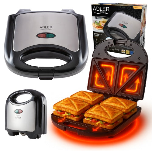 ADLER Toasters and Toast Makers – AD 3015 Sandwich Toaster – image 20