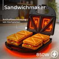 ADLER Toasters and Toast Makers – AD 3015 Sandwich Toaster – image 21
