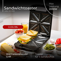ADLER Toasters and Toast Makers – AD 3055 Sandwich Toaster – image 17