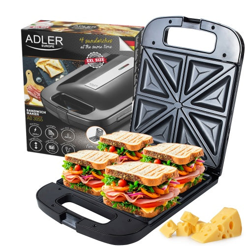 ADLER Toasters and Toast Makers – AD 3055 Sandwich Toaster – image 24