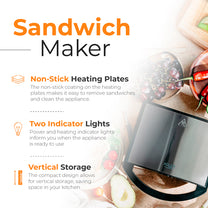 ADLER Toasters and Toast Makers – AD 3069 Sandwich Toaster – image 13