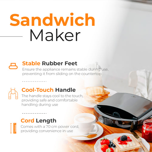 ADLER Toasters and Toast Makers – AD 3069 Sandwich Toaster – image 14