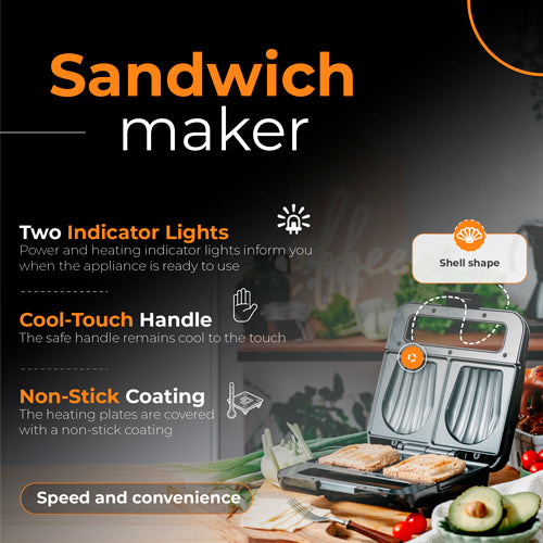 ADLER Toasters and Toast Makers – AD 3079 Sandwich Toaster – image 15