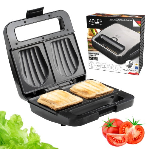 ADLER Toasters and Toast Makers – AD 3079 Sandwich Toaster – image 25