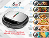 Toasters and Toast Makers – CR 3057 6-in-1 Sandwich Toaster - Carlat