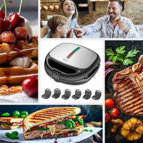 Toasters and Toast Makers – CR 3057 6-in-1 Sandwich Toaster - Carlat