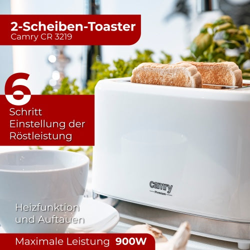CAMRY Toasters and Toast Makers – CR 3219 2-Slice Toaster – image 14