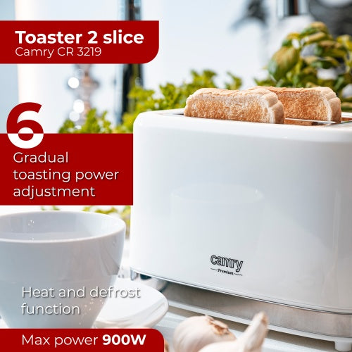 CAMRY Toasters and Toast Makers – CR 3219 2-Slice Toaster – image 18