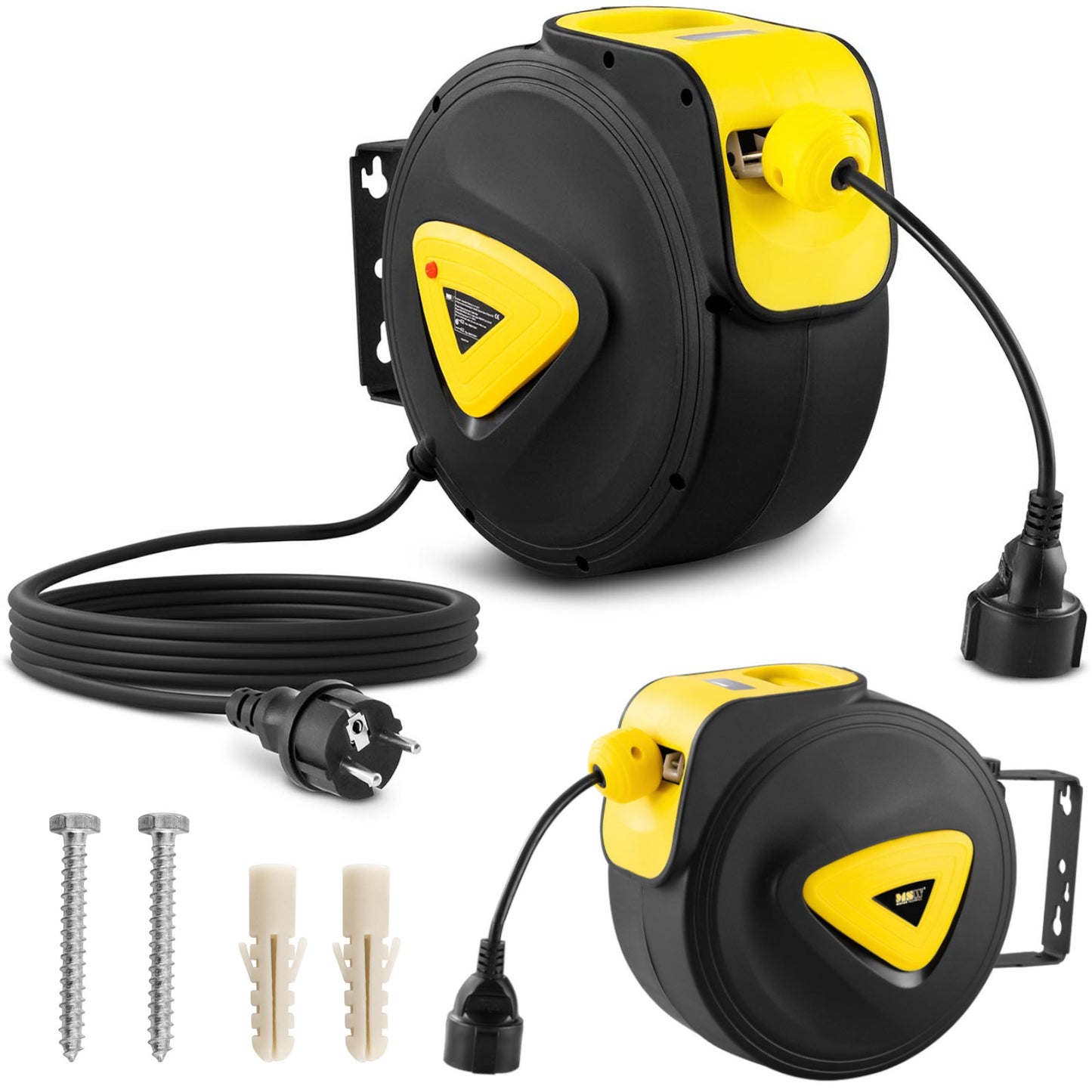 Tools – Automatic electric extension cord on the reel drum - Carlat