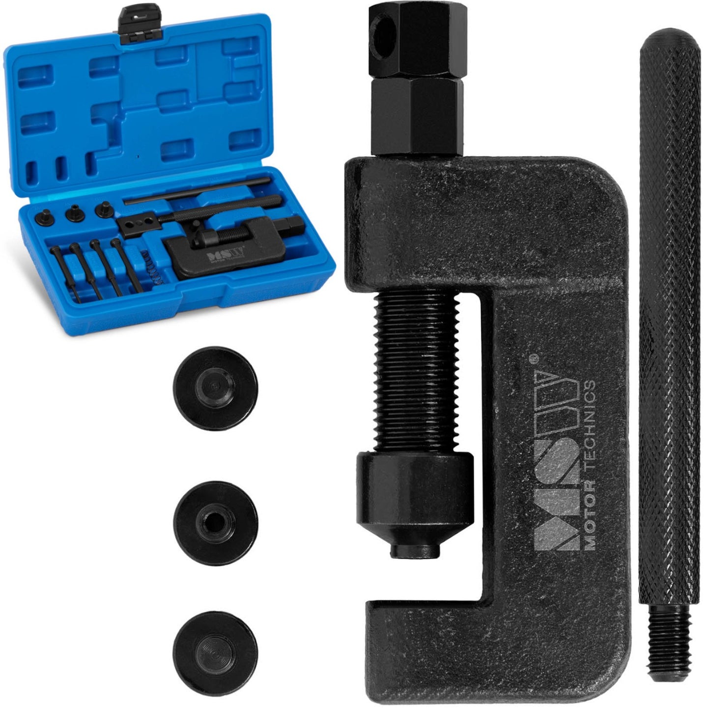 Tools – Crimping machine, press riveter for motorcycle chain - Carlat