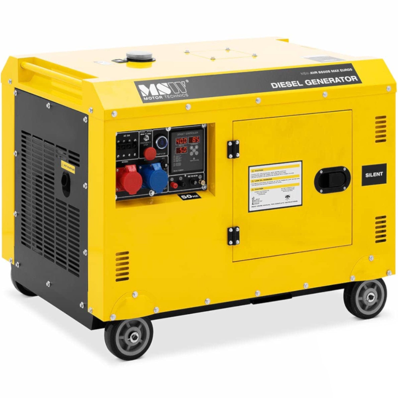 Tools – Diesel generator set on wheels 240/400 V 8500 - Carlat